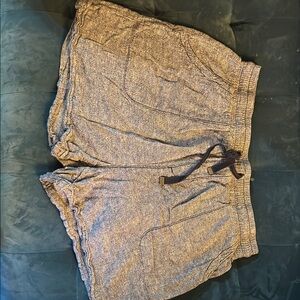 Cozy Knit Drawstring Shorts